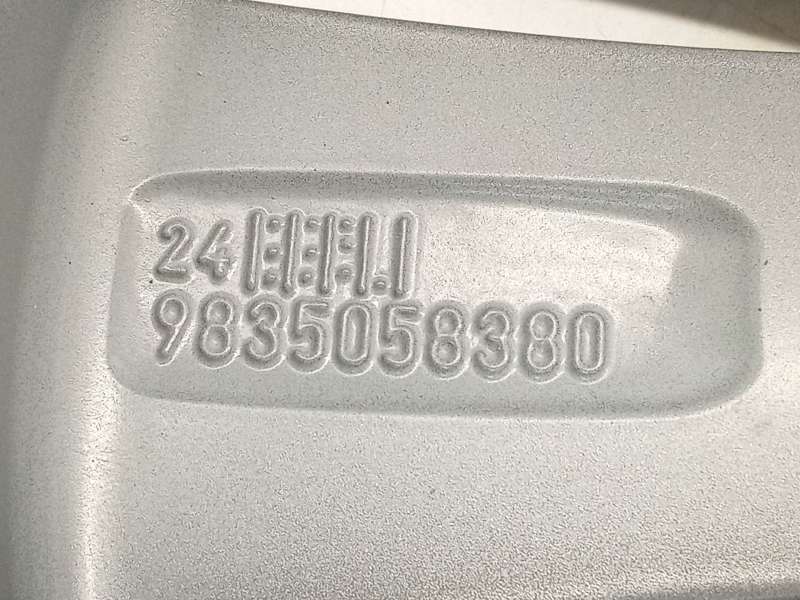 Recambio de llanta para peugeot 308 sw iii (fc_, fj_, fr_, f4_, fn_) puretech 130 (frhnsl, frhnst) referencia OEM IAM 9835058380 - Negro 6