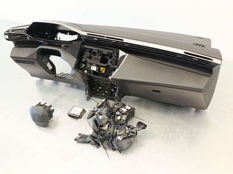 Recambio de kit airbag para peugeot 308 sw iii (fc_, fj_, fr_, f4_, fn_) puretech 130 (frhnsl, frhnst) referencia OEM IAM 983927 - Negro 2
