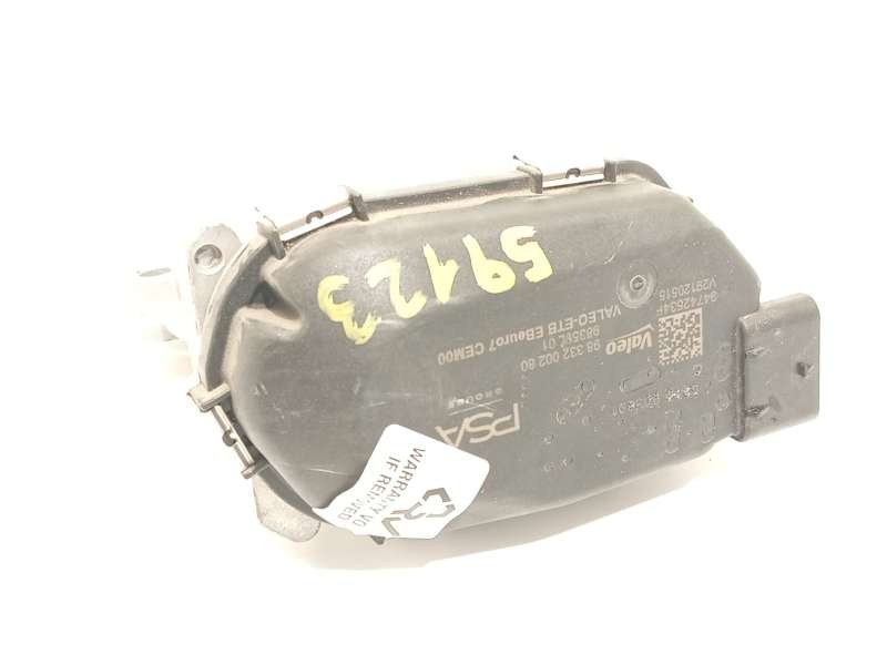 Recambio de caja mariposa para citroën c4 hybrid 136 ë-dsc6 plus referencia OEM IAM 9833200280  V29120515 - Azul 3