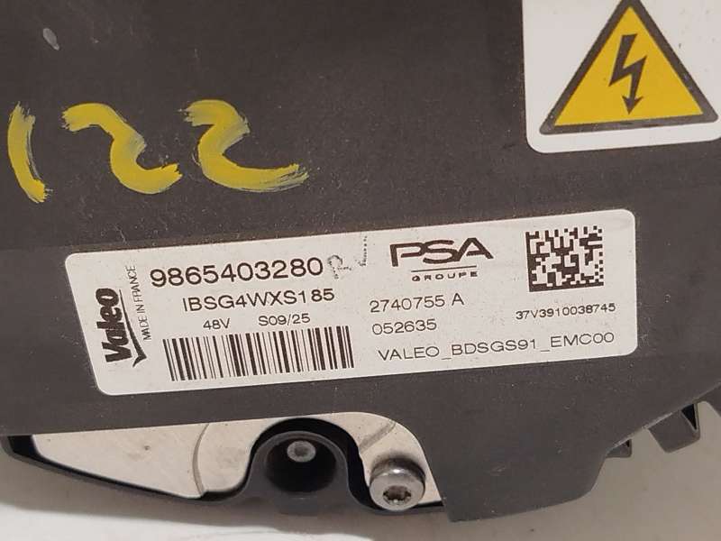 Recambio de alternador para peugeot 308 sw iii (fc_, fj_, fr_, f4_, fn_) puretech 130 (frhnsl, frhnst) referencia OEM IAM 986540 - Negro 4