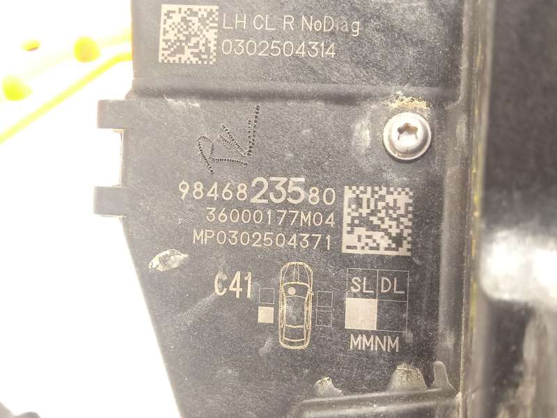 Recambio de cerradura puerta trasera izquierda para citroën c4 hybrid 136 ë-dsc6 plus referencia OEM IAM 9846823580 - Azul 5