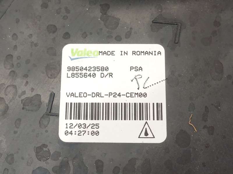 Recambio de piloto delantero derecho para peugeot 2008 ii (ud_, us_, uy_, uj_, ur_, uc_) 1.2 puretech 100 referencia OEM IAM 985 4