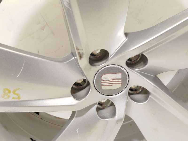 Recambio de llanta para seat toledo iv (kg3) 1.6 tdi referencia OEM IAM 6JA601025B8Z8 - Plata 4