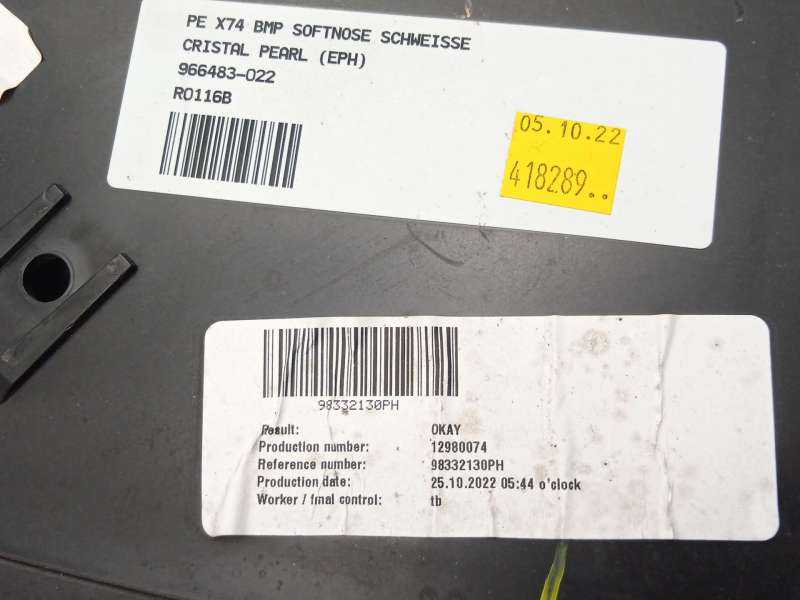 Recambio de moldura para ds ds 7 crossback (j4_, jr_, jc_) e-tense 225 (j4dgzu) referencia OEM IAM 1630728780 - Crema 6