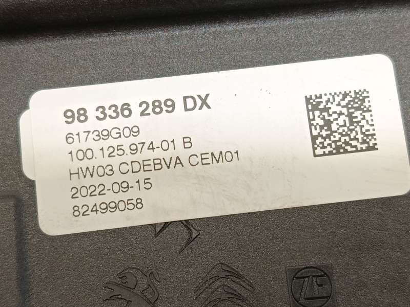Recambio de palanca cambio para ds ds 7 crossback (j4_, jr_, jc_) e-tense 225 (j4dgzu) referencia OEM IAM 98336289DX 1663374480 - Plata 6