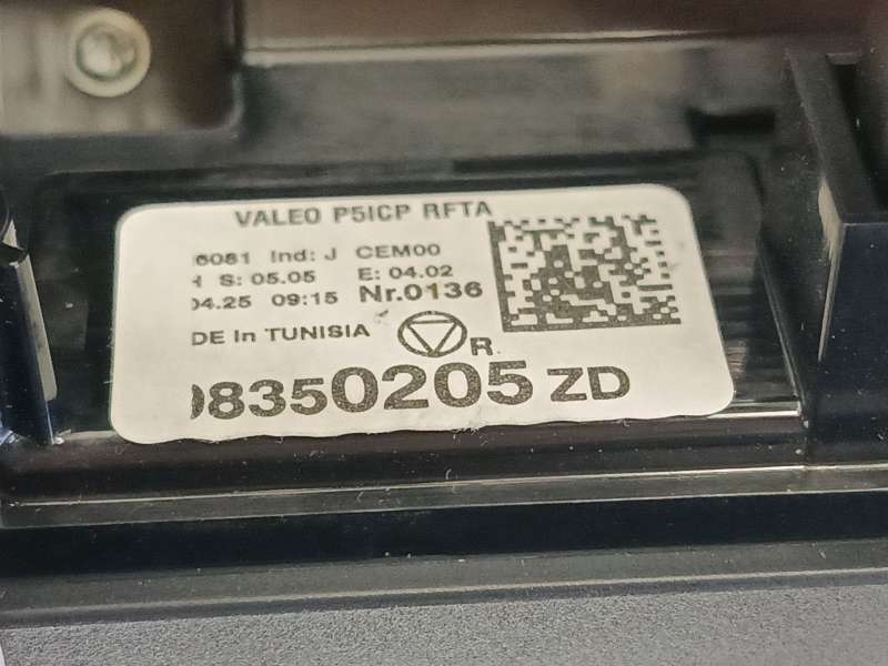 Recambio de mando multifuncion para peugeot 308 sw allure hybrid 145 referencia OEM IAM 98350205ZD - Verde 6