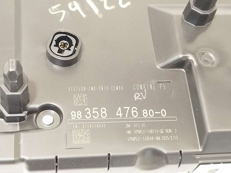 Recambio de cuadro instrumentos para peugeot 308 sw iii (fc_, fj_, fr_, f4_, fn_) puretech 130 (frhnsl, frhnst) referencia OEM I - Negro 5
