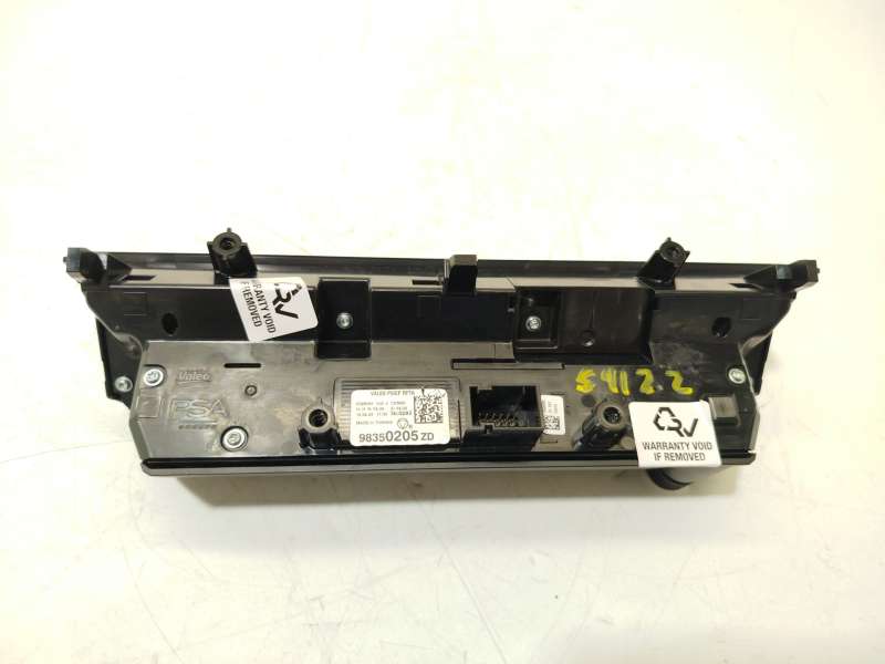 Recambio de mando climatizador para peugeot 308 sw iii (fc_, fj_, fr_, f4_, fn_) puretech 130 (frhnsl, frhnst) referencia OEM IA - Negro 5