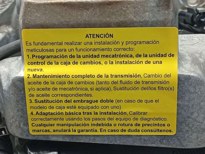 Recambio de caja cambios para peugeot 308 sw iii (fc_, fj_, fr_, f4_, fn_) puretech 130 (frhnsl, frhnst) referencia OEM IAM 20MR - Negro 6