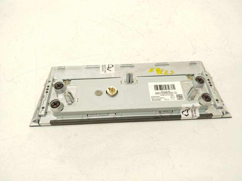Recambio de pantalla multifuncion para peugeot 308 sw iii (fc_, fj_, fr_, f4_, fn_) puretech 130 (frhnsl, frhnst) referencia OEM - Negro 4