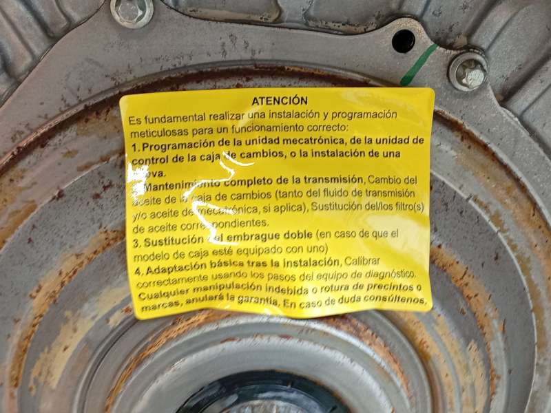 Recambio de caja cambios para citroën c4 hybrid 136 ë-dsc6 plus referencia OEM IAM 20MR08 9865756780 - Azul 7