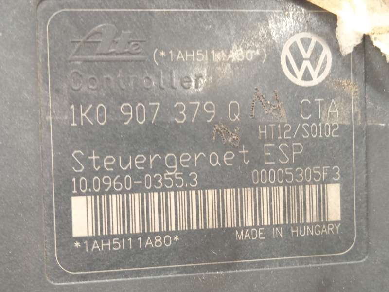Recambio de abs para seat altea (5p1) 2.0 tdi 16v referencia OEM IAM 1K0614517N 10020601814 1K0907379Q - Azul 6