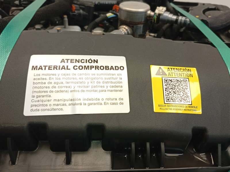 Recambio de motor completo para peugeot 2008 ii (ud_, us_, uy_, uj_, ur_, uc_) 1.2 puretech 100 referencia OEM IAM HN05 HNK 9