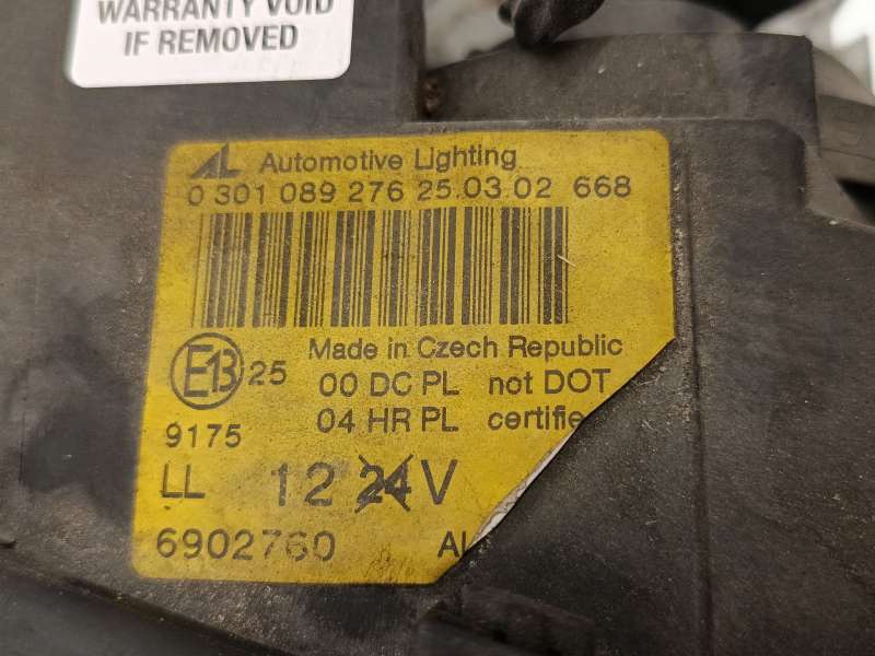Recambio de faro derecho para bmw 3 (e46) 320 d referencia OEM IAM 63126902760 6