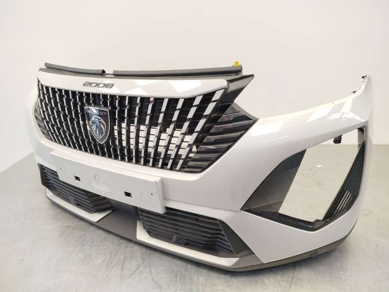 Recambio de paragolpes delantero para peugeot 2008 ii (ud_, us_, uy_, uj_, ur_, uc_) 1.2 puretech 100 referencia OEM IAM 1691511 - Blanco 2