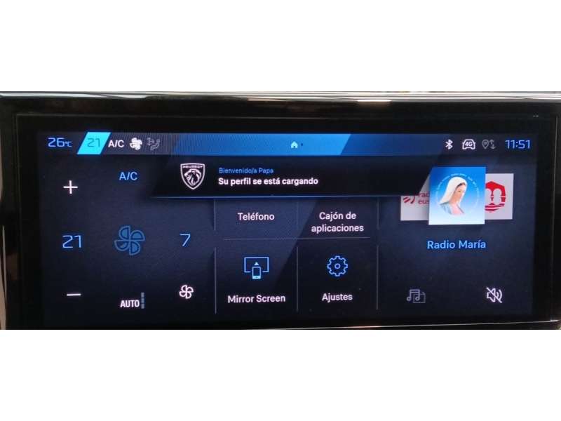 Recambio de pantalla multifuncion para peugeot 2008 ii (ud_, us_, uy_, uj_, ur_, uc_) 1.2 puretech 100 referencia OEM IAM 986059 - Blanco 7