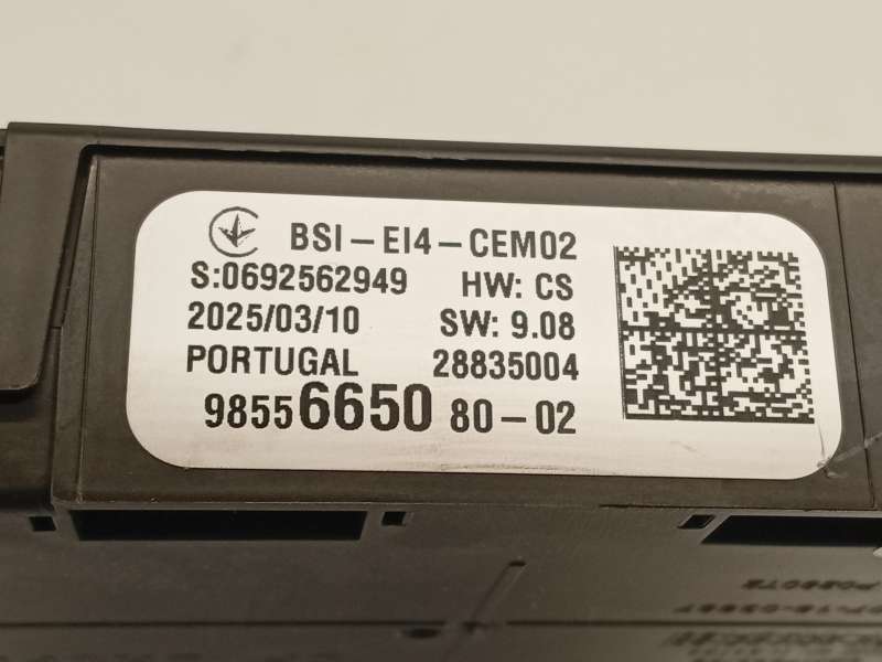 Recambio de caja reles / fusibles para peugeot 2008 ii (ud_, us_, uy_, uj_, ur_, uc_) 1.2 puretech 100 referencia OEM IAM 985566 - Blanco 4