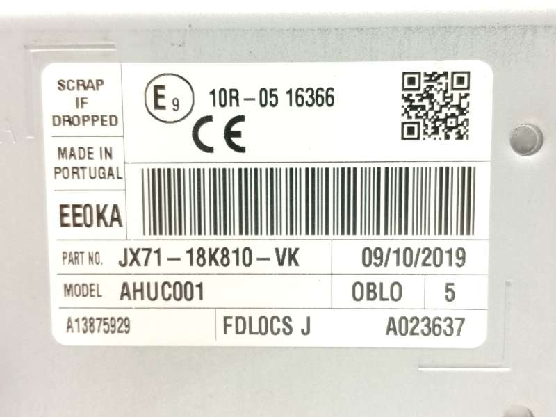Recambio de sistema audio / radio cd para ford focus iv turnier (hp) 1.0 ecoboost referencia OEM IAM JX7118K810VK 2776086 - Gris 6