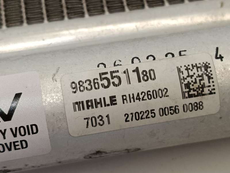 Recambio de condensador / radiador aire acondicionado para peugeot 5008 ii (mc_, mj_, mr_, m4_) 1.2 (mrhnyh, mrhnyw, mrhnsj, mrh - Azul 6