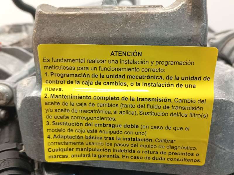 Recambio de caja cambios para peugeot 3008 ii suv (mc_, mr_, mj_, m4_) 1.2 thp/ puretech 130 (mrhnsm, mrhnsu, mrhnsj, mrhnyw,... - Gris 6