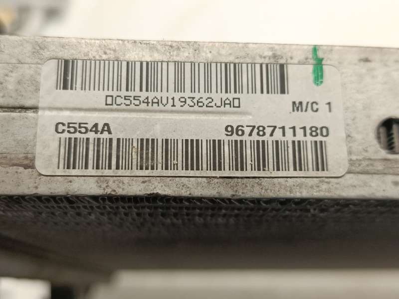 Recambio de radiador agua para ds ds 7 crossback (j4_, jr_, jc_) e-tense 225 (j4dgzu) referencia OEM IAM 9678711180 - Crema 5