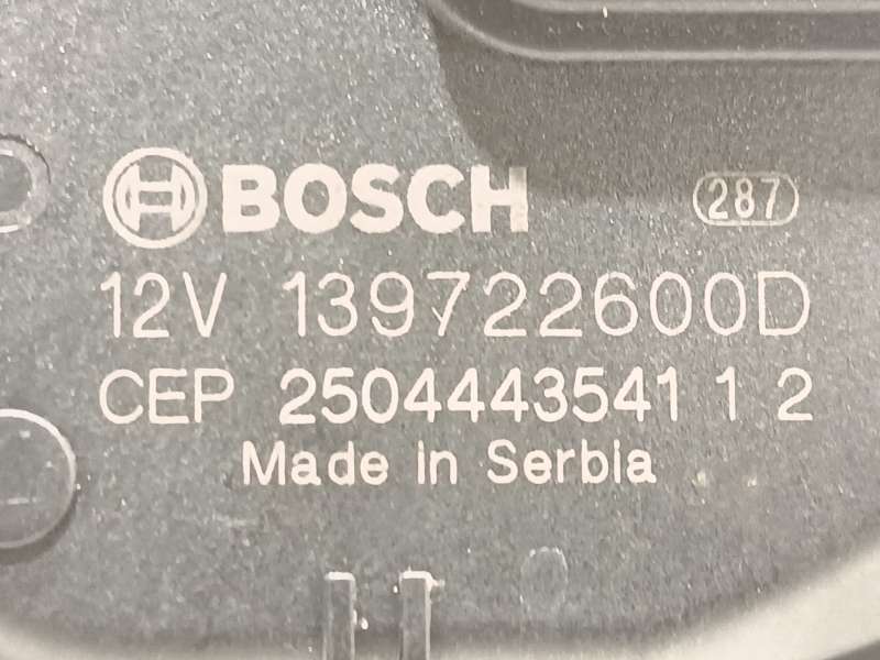 Recambio de motor limpia delantero para peugeot 3008 ii suv (mc_, mr_, mj_, m4_) 1.2 thp/ puretech 130 (mrhnsm, mrhnsu, mrhnsj, - Gris 6