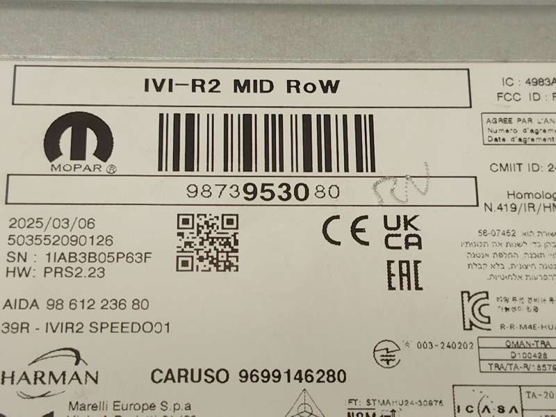 Recambio de sistema navegacion gps para peugeot 3008 ii suv (mc_, mr_, mj_, m4_) 1.2 thp/ puretech 130 (mrhnsm, mrhnsu, mrhnsj, - Gris 4