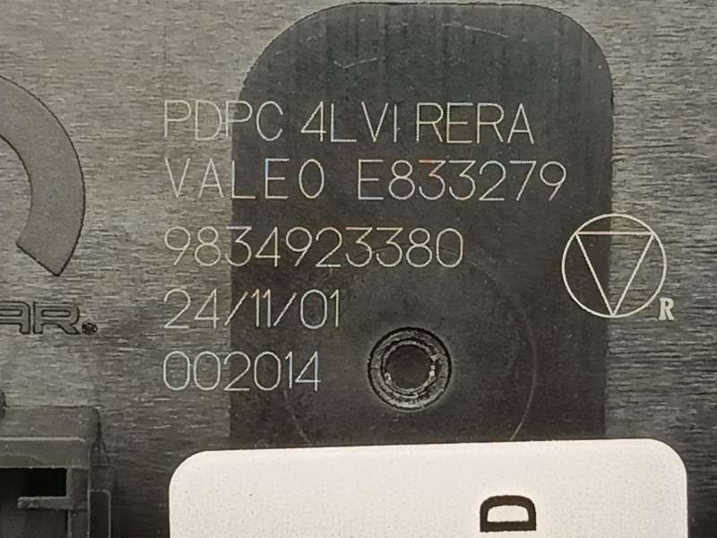 Recambio de mando elevalunas delantero izquierdo para peugeot 3008 ii suv (mc_, mr_, mj_, m4_) 1.2 thp/ puretech 130 (mrhnsm, mr - Gris 7