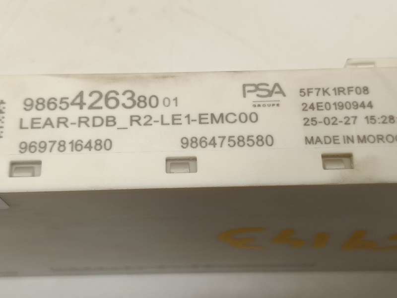 Recambio de caja reles / fusibles para peugeot 3008 ii suv (mc_, mr_, mj_, m4_) 1.2 thp/ puretech 130 (mrhnsm, mrhnsu, mrhnsj, m - Gris 5