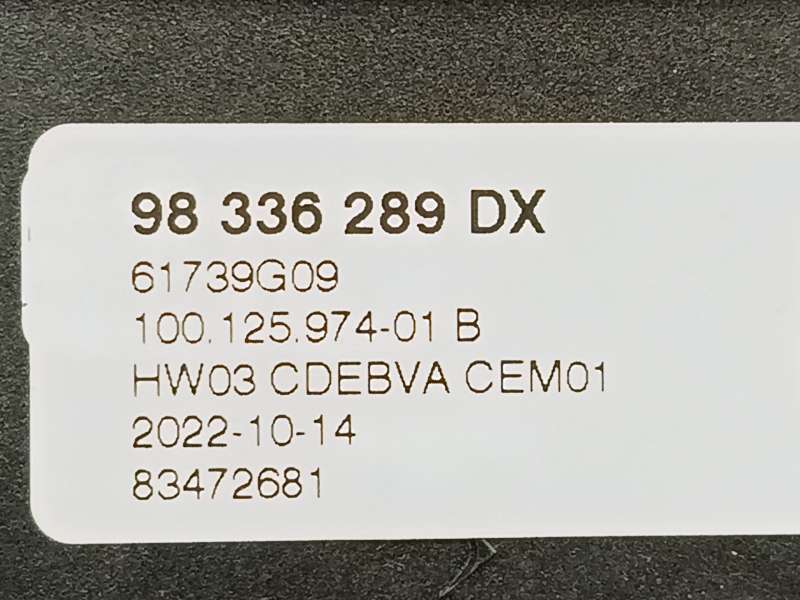 Recambio de palanca cambio para ds ds 7 crossback (j4_, jr_, jc_) e-tense 225 (j4dgzu) referencia OEM IAM 98336289DX 1663374480 - Crema 5