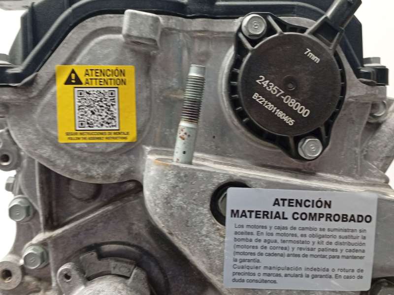 Recambio de motor completo para kia stonic (yb) 1.2 cvvt referencia OEM IAM G4LF - Azul 9