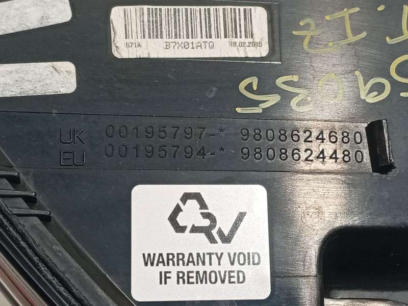 Recambio de piloto trasero izquierdo para citroën c4 ii (nc_) 1.6 bluehdi 120 referencia OEM IAM 9808624480 9808624680 5