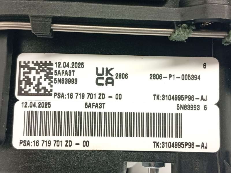 Recambio de airbag delantero izquierdo para citroën c4 ii (nc_) 1.6 bluehdi 120 referencia OEM IAM 16719701ZD 5