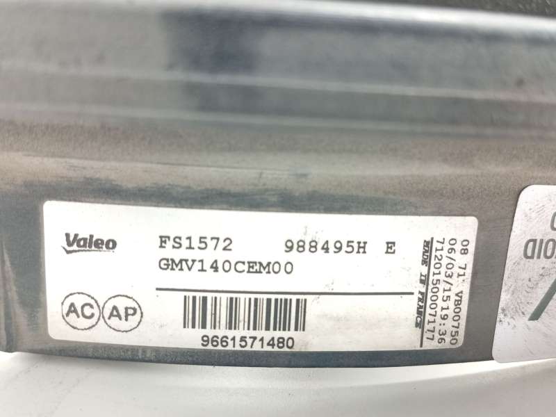 Recambio de electroventilador para citroën c4 ii (nc_) 1.6 bluehdi 120 referencia OEM IAM 9661571480 3