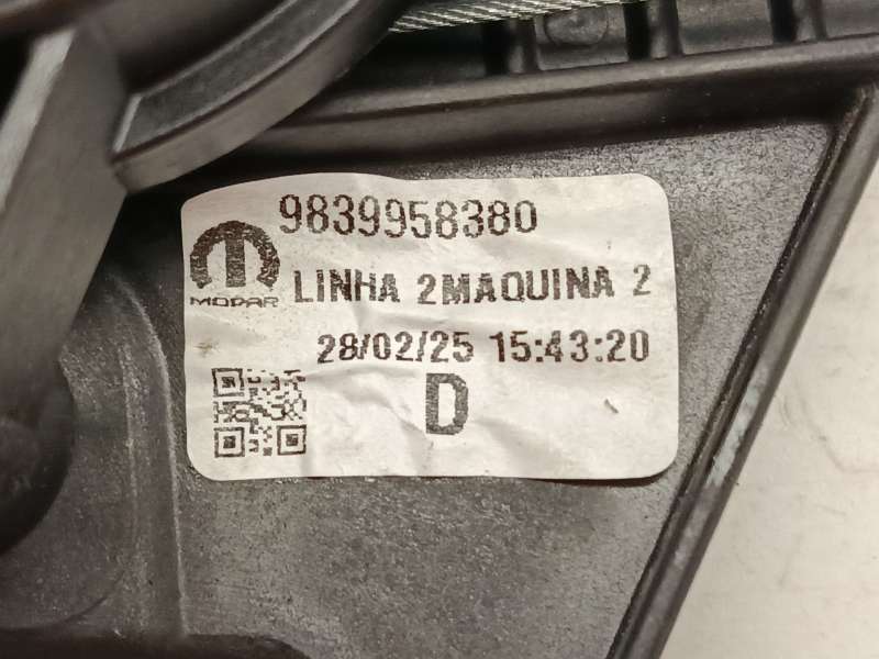 Recambio de elevalunas trasero derecho para peugeot 3008 ii suv (mc_, mr_, mj_, m4_) 1.2 thp/ puretech 130 (mrhnsm, mrhnsu, mrhn - Gris 5