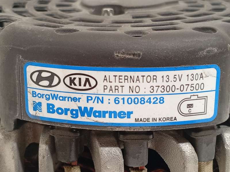Recambio de alternador para kia stonic (yb) 1.2 cvvt referencia OEM IAM 3730007500  61008428 - Azul 5