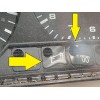 Recambio de cuadro instrumentos para volkswagen transporter t4 autobús (70b, 70c, 7db, 7dk, 70j, 70k, 7dc, 7 2.4 d referencia OE