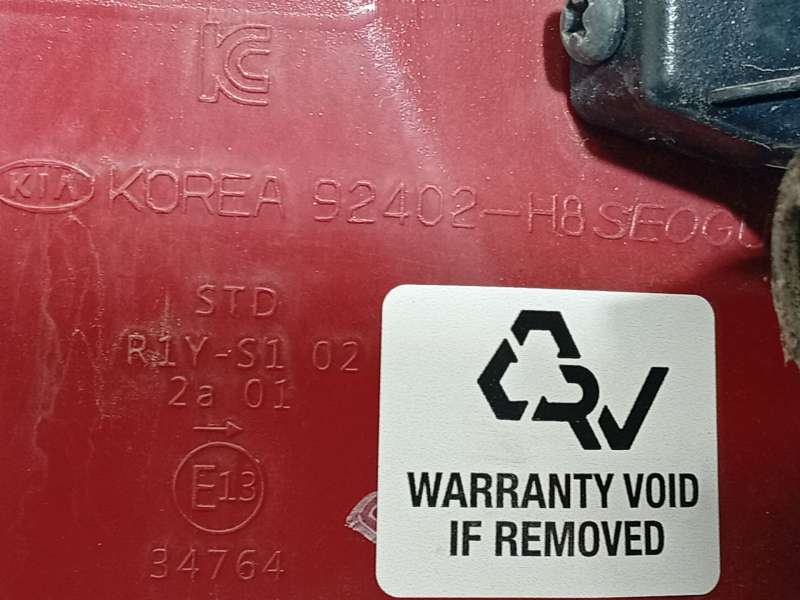 Recambio de piloto trasero derecho para kia stonic (yb) 1.2 cvvt referencia OEM IAM 92402H8400 - Azul 6