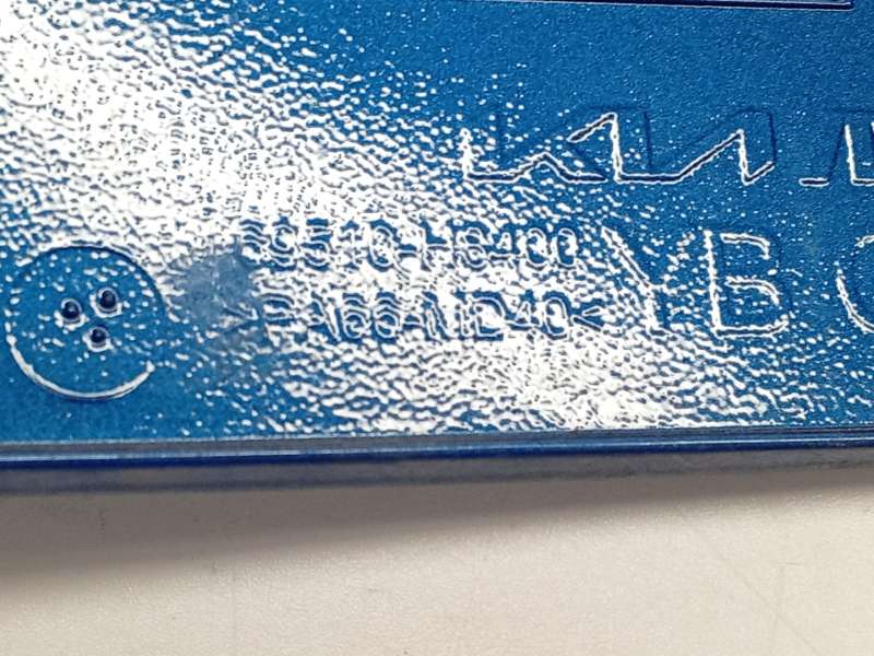 Recambio de tapa exterior combustible para kia stonic (yb) 1.2 cvvt referencia OEM IAM 69510H8400 - Azul 3