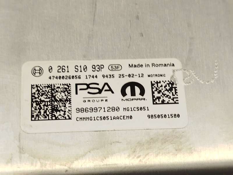 Recambio de centralita motor uce para peugeot 5008 ii (mc_, mj_, mr_, m4_) 1.2 (mrhnyh, mrhnyw, mrhnsj, mrhnsu, mrhnsm) referenc - Azul 4