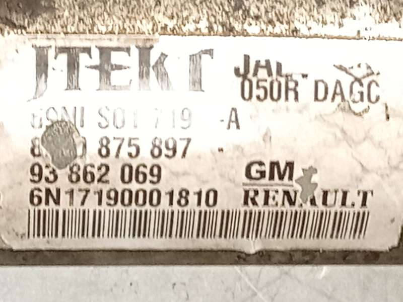Recambio de cremallera direccion para nissan primastar autobús (x83) dci 120 referencia OEM IAM 93862069 4920000Q2B - Blanco 6