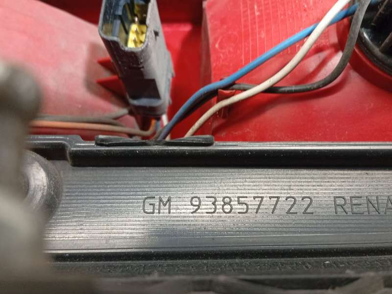 Recambio de piloto trasero izquierdo para nissan primastar autobús (x83) dci 120 referencia OEM IAM 93857722 2655900Q0A - Blanco 5