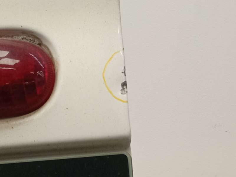 Recambio de puerta trasera izquierda para nissan primastar autobús (x83) dci 120 referencia OEM IAM K010000QAB - Blanco 5