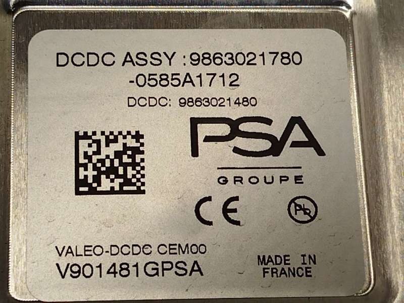 Recambio de convertidor potencia para peugeot 5008 ii (mc_, mj_, mr_, m4_) 1.2 (mrhnyh, mrhnyw, mrhnsj, mrhnsu, mrhnsm) referenc - Azul 5