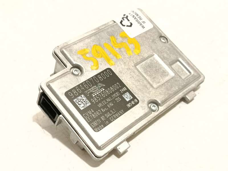 Recambio de modulo electronico para peugeot 3008 ii suv (mc_, mr_, mj_, m4_) 1.2 thp/ puretech 130 (mrhnsm, mrhnsu, mrhnsj, mrhn - Gris 3