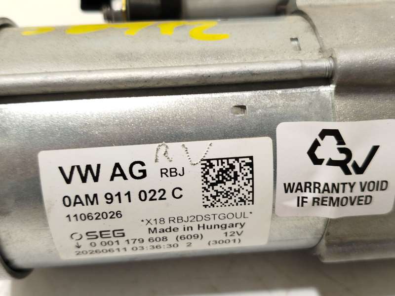Recambio de motor arranque para seat arona (kj7, kjp) 1.0 tsi referencia OEM IAM 0AM911022C  0001179608 - Azul 5