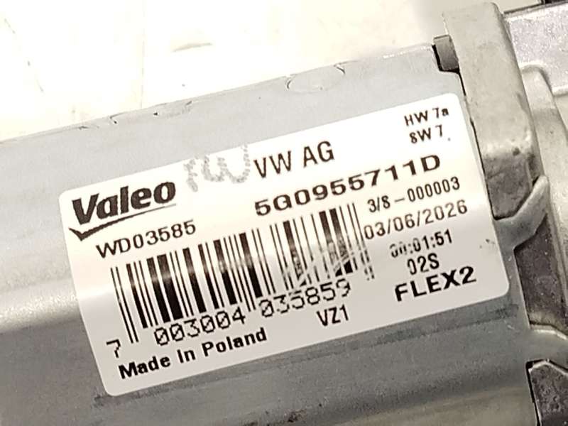 Recambio de motor limpia trasero para seat arona (kj7, kjp) 1.0 tsi referencia OEM IAM 5G0955711D  WD03585 - Azul 4