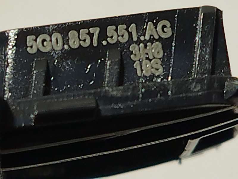 Recambio de parasol izquierdo para seat arona (kj7, kjp) 1.0 tsi referencia OEM IAM 5G0857551AG3H8 - Azul 5