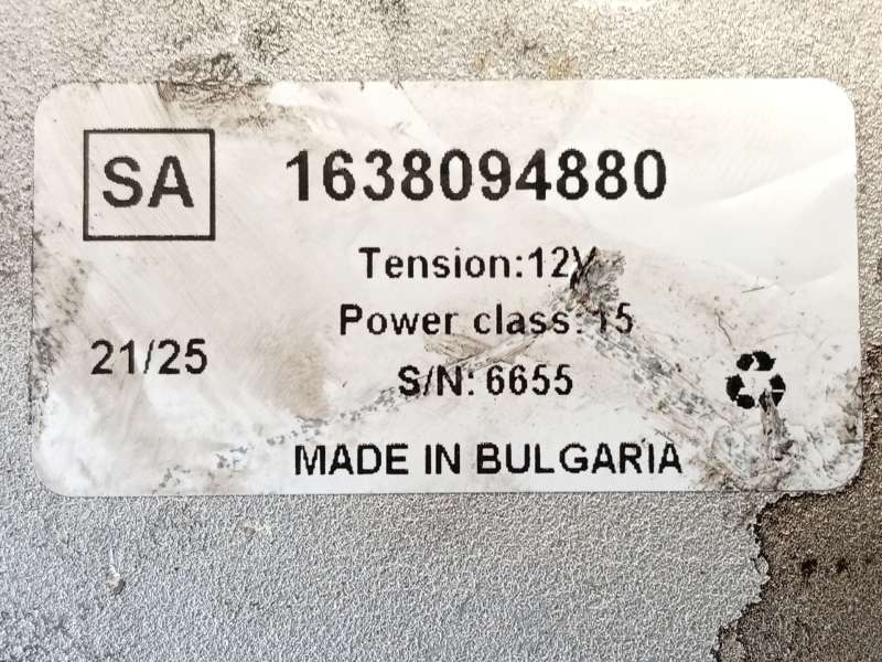Recambio de alternador para peugeot boxer furgoneta 2.2 hdi 100 referencia OEM IAM 1638094880 9676143580 - Blanco 5