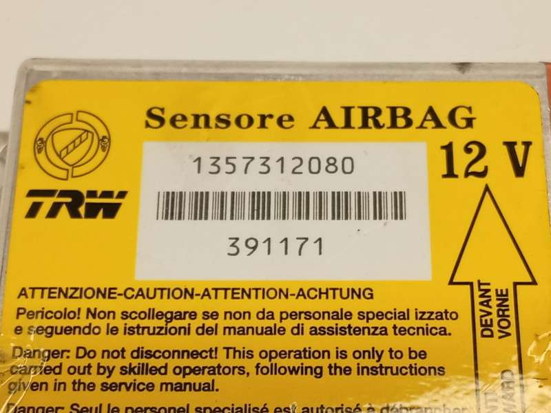 Recambio de centralita airbag para peugeot boxer furgoneta 2.2 hdi 100 referencia OEM IAM 1357312080 - Blanco 5